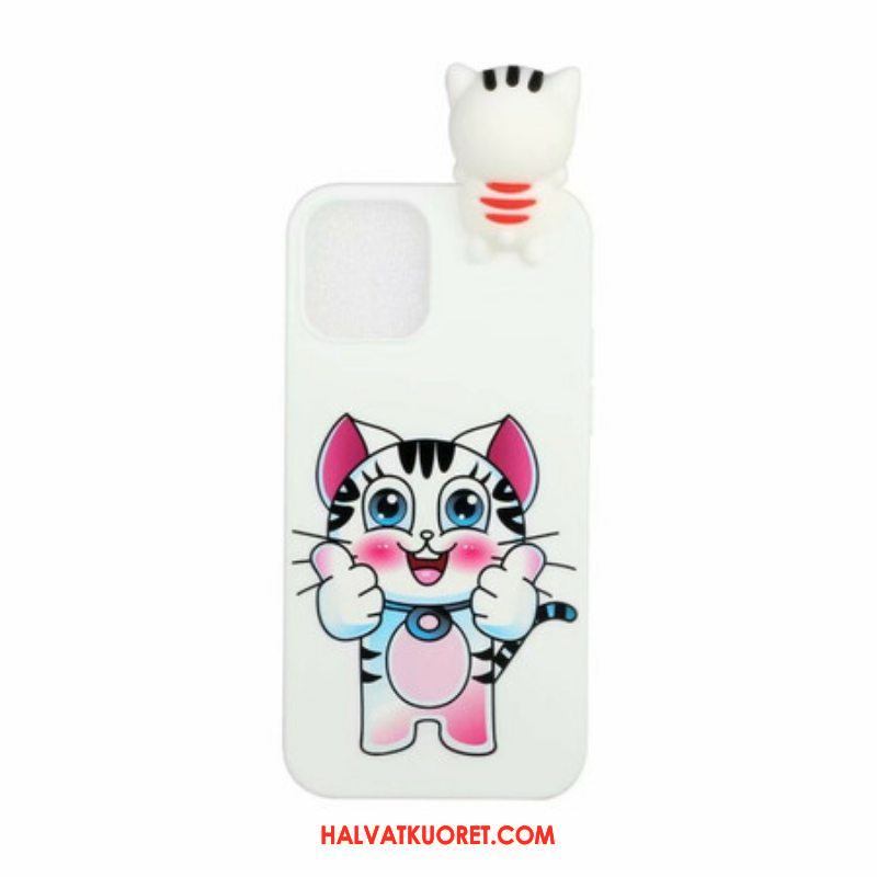 Case iPhone 13 Pro Max Kissa Hauska 3d