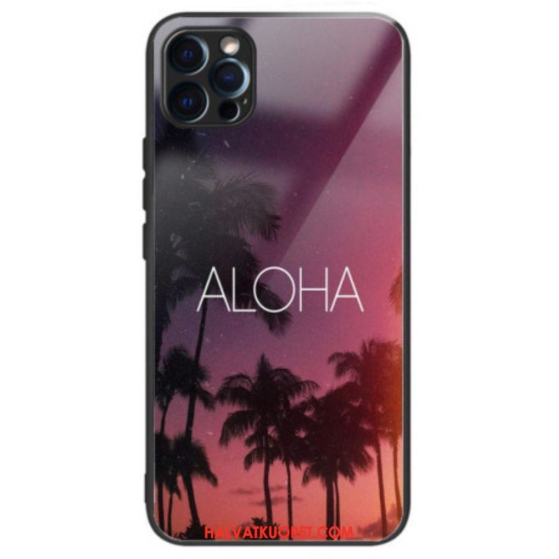Case iPhone 14 Pro Max Aloha Karkaistu Lasi