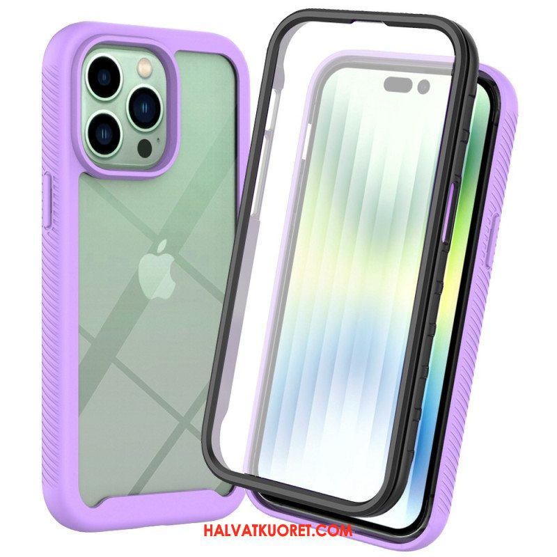 Case iPhone 14 Pro Max Hybridi Näytönsuojalla