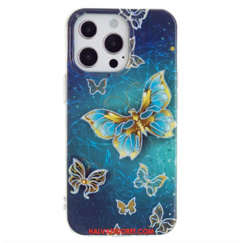 Case iPhone 15 Pro Arvokkaita Perhosia