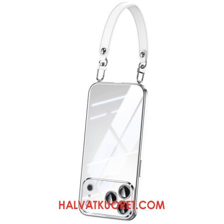 Case iPhone 17 Pro Max Puhelinkuoret Läpinäkyvä Nauhalla