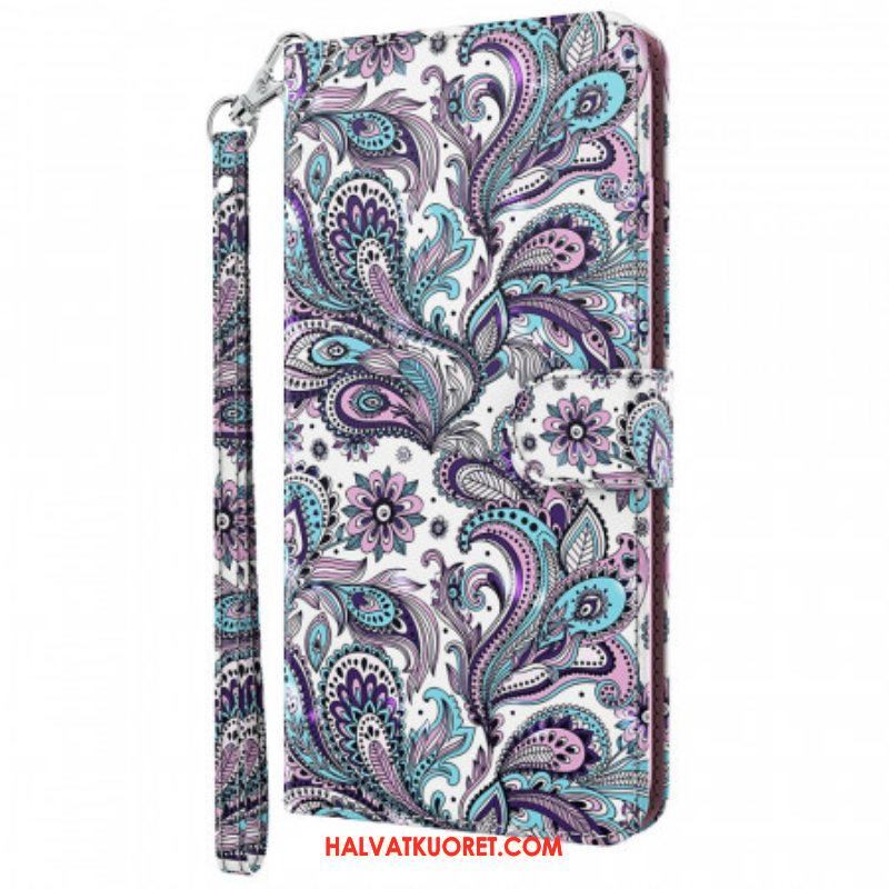 Flip Case Moto E40 / E30 / E20 Paisley