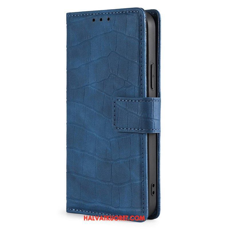 Flip Case OnePlus Nord CE 2 Lite 5G Krokotiilin Ihotyyli