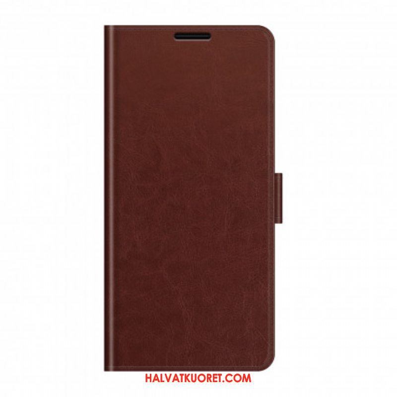 Flip Case Oppo A54 5G / A74 5G Ultra-keinonahka