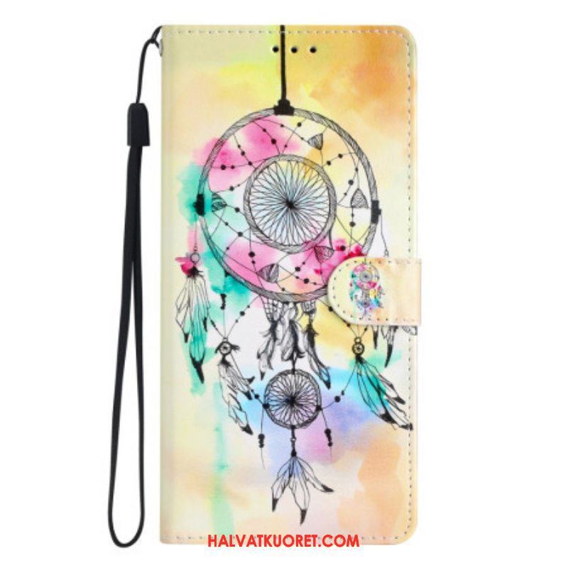 Flip Case Oppo Reno 8 Pro Suojaketju Kuori Hihna Dream Catcher