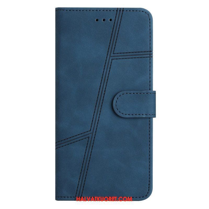 Flip Case Samsung Galaxy A53 5G Suojaketju Kuori Lanyard Lines