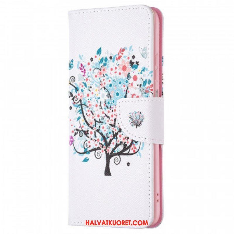 Flip Case Samsung Galaxy M53 5G Kukkiva Puu