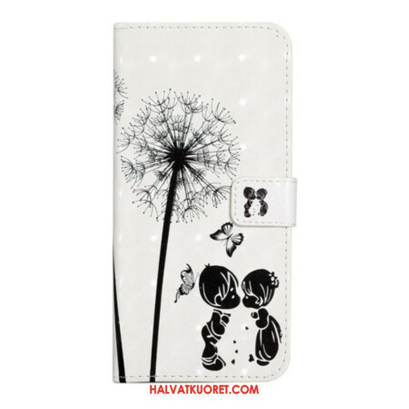 Flip Case Samsung Galaxy S21 FE Baby Love Dandelion