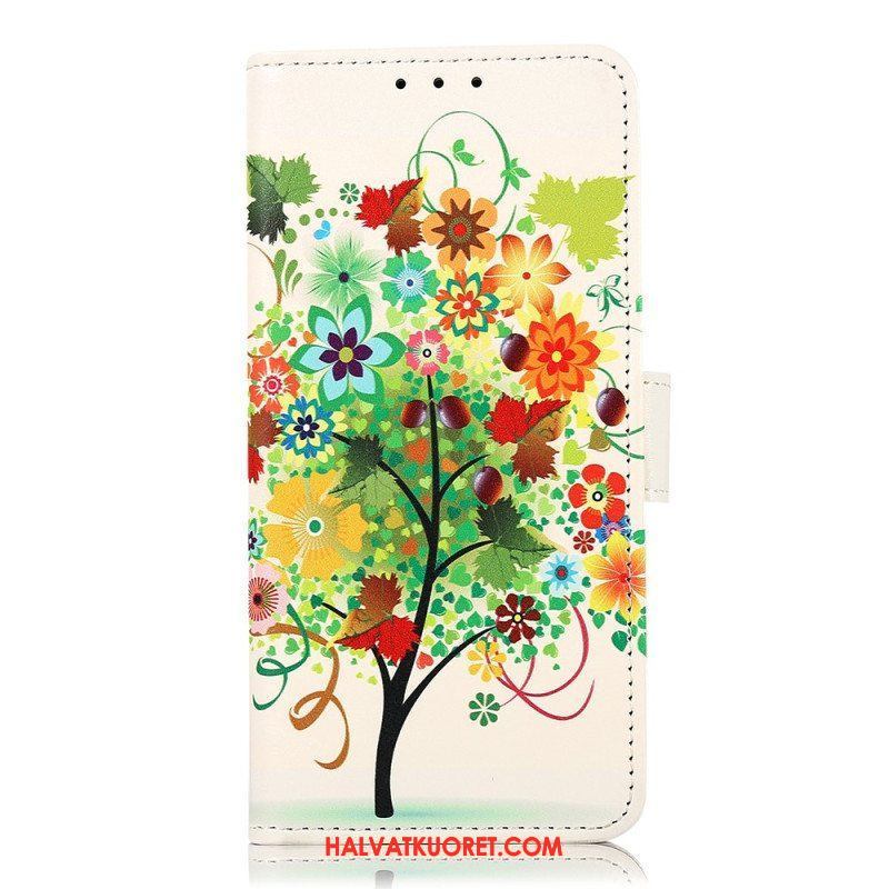 Flip Case Xiaomi 13 Kukkiva Puu