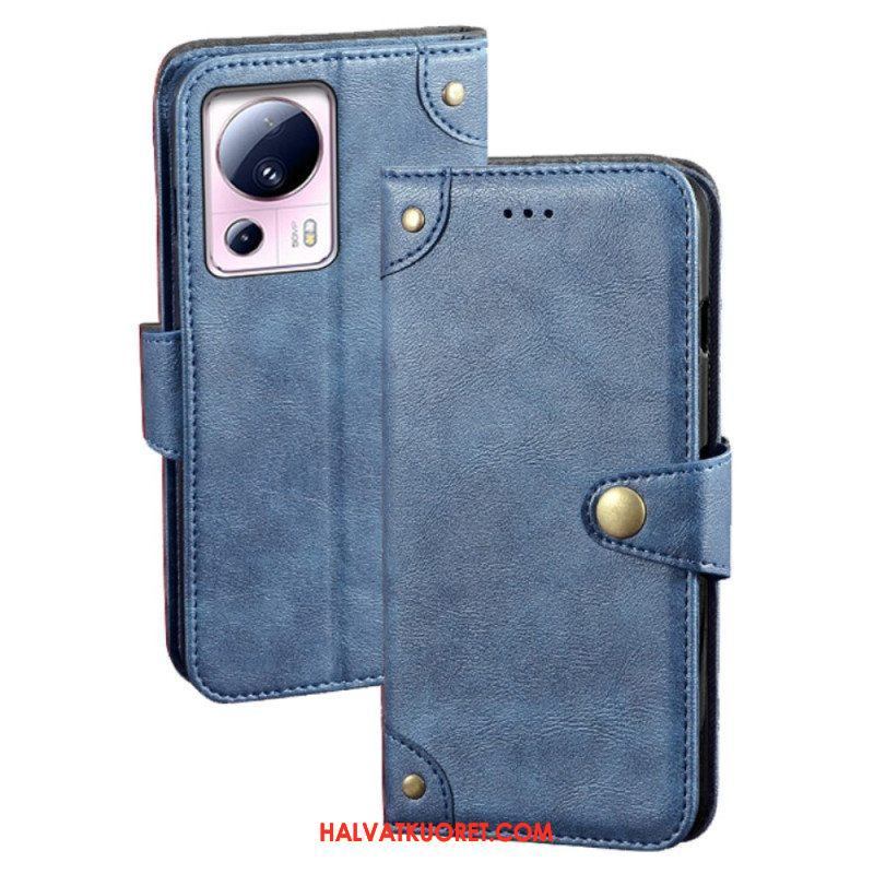 Flip Case Xiaomi 13 Lite Vintage Idewei