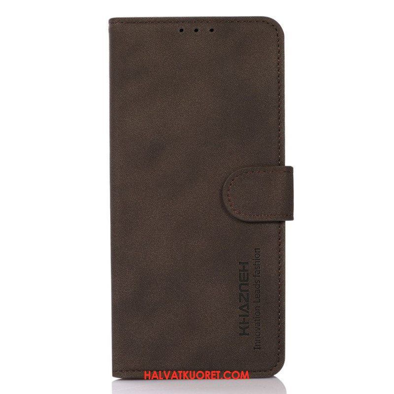 Flip Case Xiaomi Redmi Note 12 5G Khazneh Fashion Leather Effect