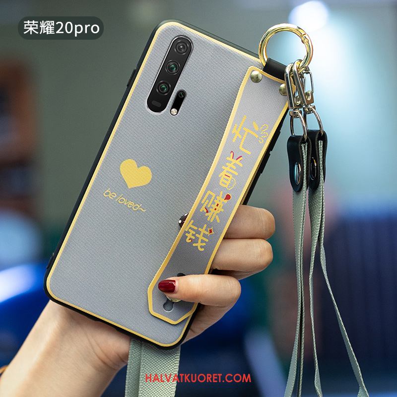 Honor 20 Pro Kuoret Murtumaton Suojaus Yksinkertainen, Honor 20 Pro Kuori Nuoret Pesty Suede