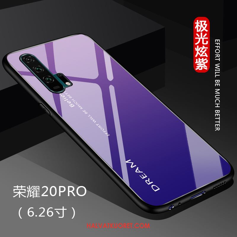 Honor 20 Pro Kuoret Suojaus Kaltevuus, Honor 20 Pro Kuori Violetti Murtumaton