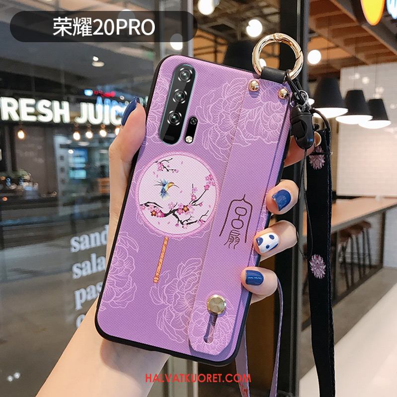 Honor 20 Pro Kuoret Tuuli Pesty Suede Silikoni, Honor 20 Pro Kuori Puhelimen Suojaus