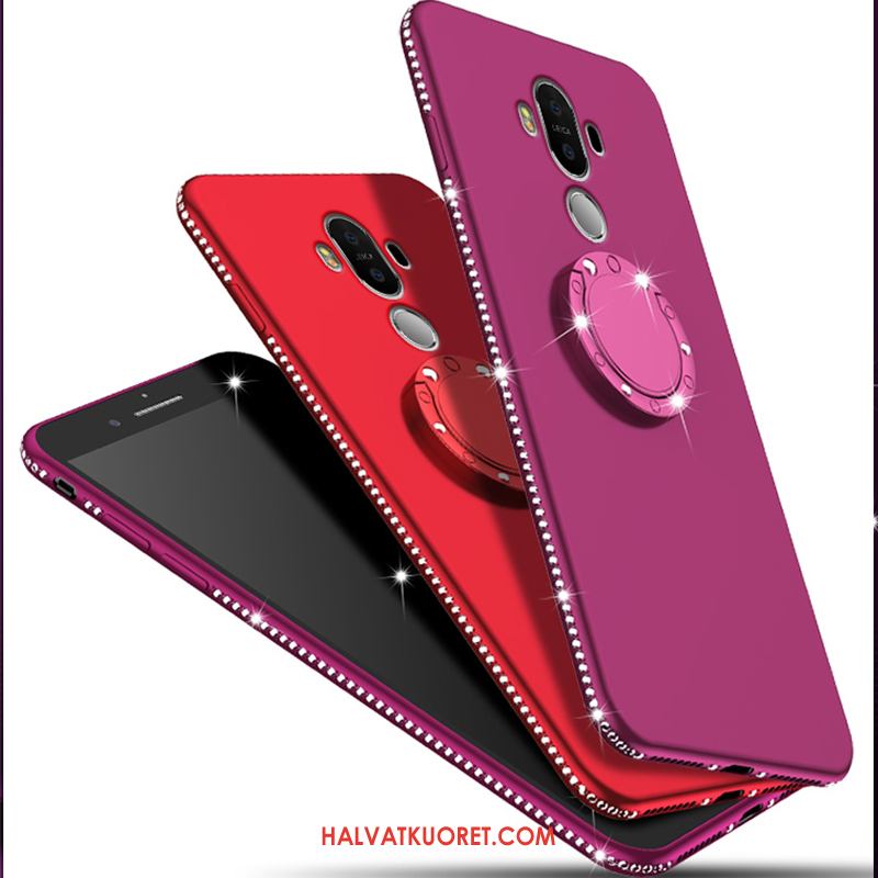 Huawei Mate 10 Pro Kuoret Violetti Puhelimen Suojaus, Huawei Mate 10 Pro Kuori Rhinestone Inlay Murtumaton