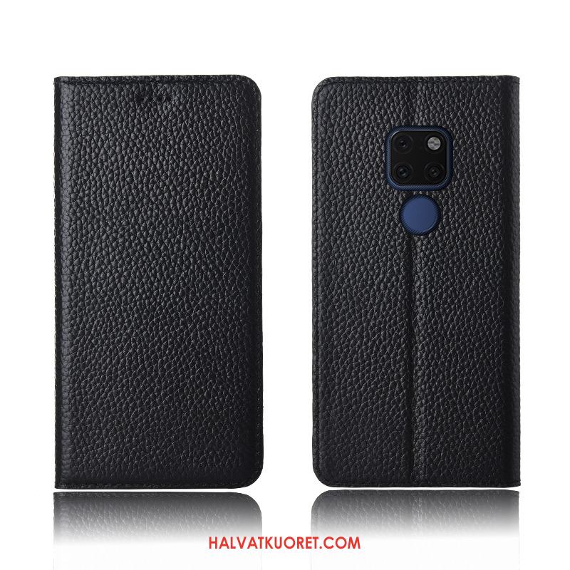 Huawei Mate 20 Kuoret Kotelo All Inclusive Kukkakuvio, Huawei Mate 20 Kuori Murtumaton Silikoni Braun