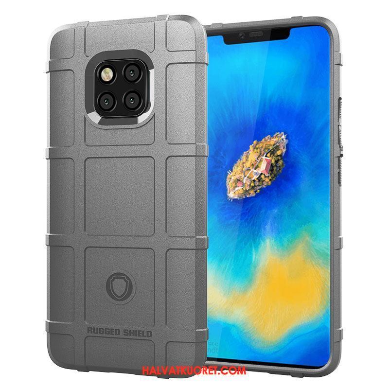 Huawei Mate 20 Rs Kuoret Murtumaton Silikoni Harmaa, Huawei Mate 20 Rs Kuori Pehmeä Neste Luova