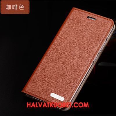 Huawei Mate 20 Rs Kuoret Salkku All Inclusive Nahka, Huawei Mate 20 Rs Kuori Kortti Puhelimen Braun