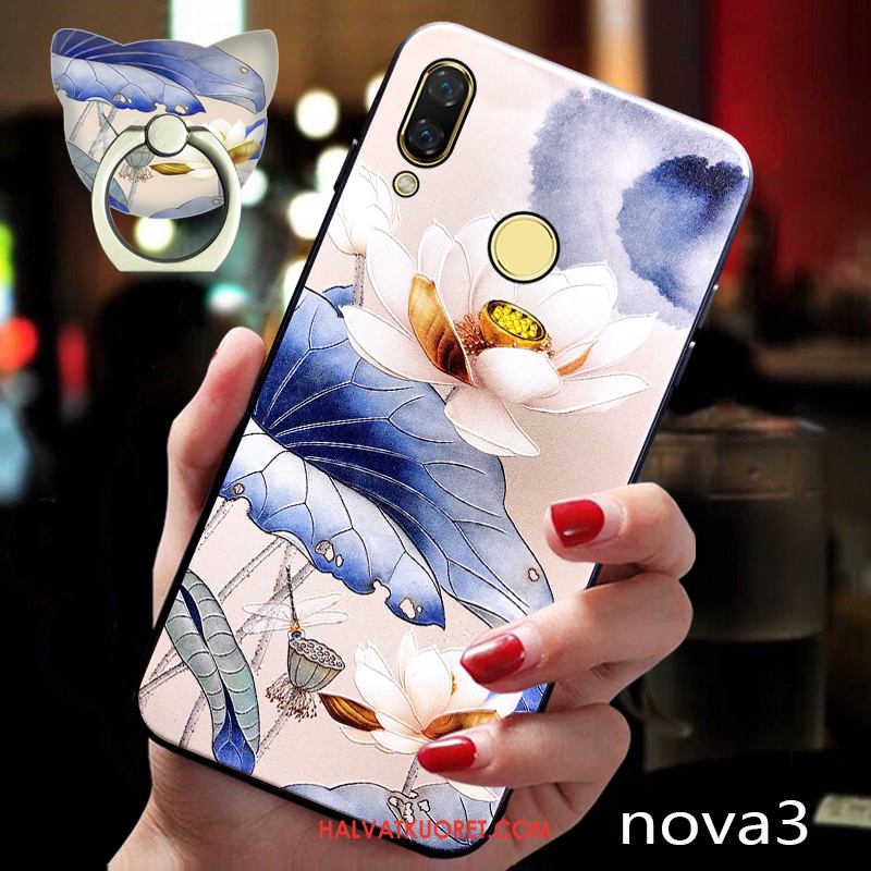 Huawei Nova 3 Kuoret All Inclusive Puhelimen, Huawei Nova 3 Kuori Ripustettavat Koristeet Pehmeä Neste