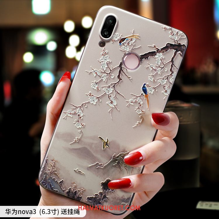 Huawei Nova 3 Kuoret Net Red Kotelo Murtumaton, Huawei Nova 3 Kuori Ultra Persoonallisuus