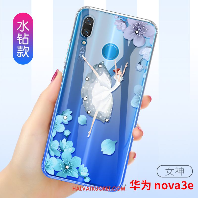 Huawei Nova 3e Kuoret Ohut Pehmeä Neste, Huawei Nova 3e Kuori Ultra Uusi