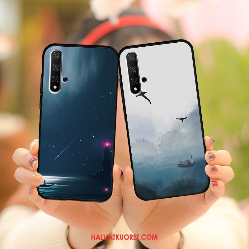 Huawei Nova 5t Kuoret Sininen Kotelo, Huawei Nova 5t Kuori Silikoni Puhelimen