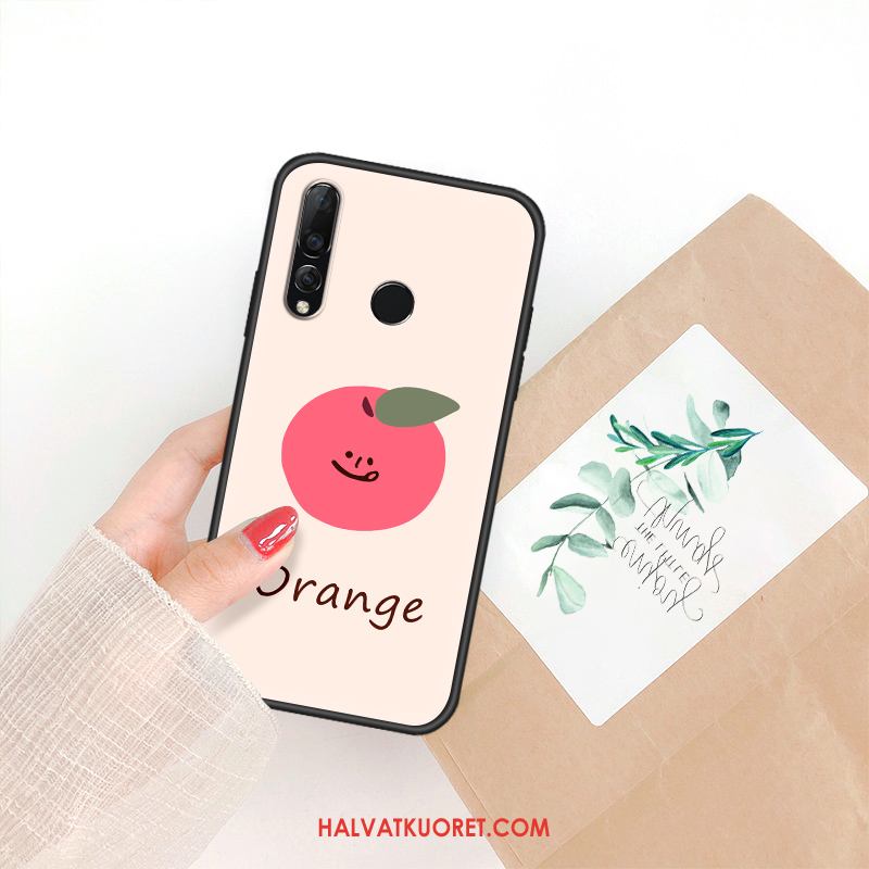 Huawei P Smart+ 2019 Kuoret Pesty Suede Suojaus Puhelimen, Huawei P Smart+ 2019 Kuori Taide All Inclusive Orange