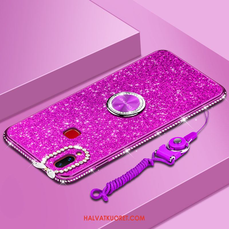 Huawei P Smart+ Kuoret All Inclusive Violetti Kotelo, Huawei P Smart+ Kuori Murtumaton