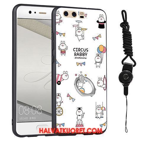 Huawei P10 Plus Kuoret Suojaus Kohokuviointi, Huawei P10 Plus Kuori Valkoinen Persoonallisuus