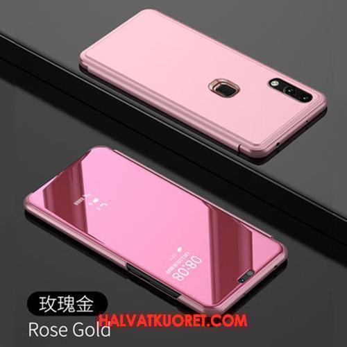 Huawei P20 Lite Kuoret Pinkki Puhelimen Horrostila, Huawei P20 Lite Kuori Pehmeä Neste Kulta