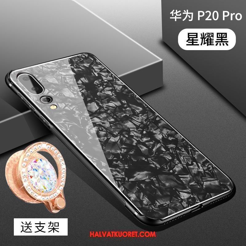 Huawei P20 Pro Kuoret Rakastunut Luova Musta, Huawei P20 Pro Kuori Murtumaton Net Red