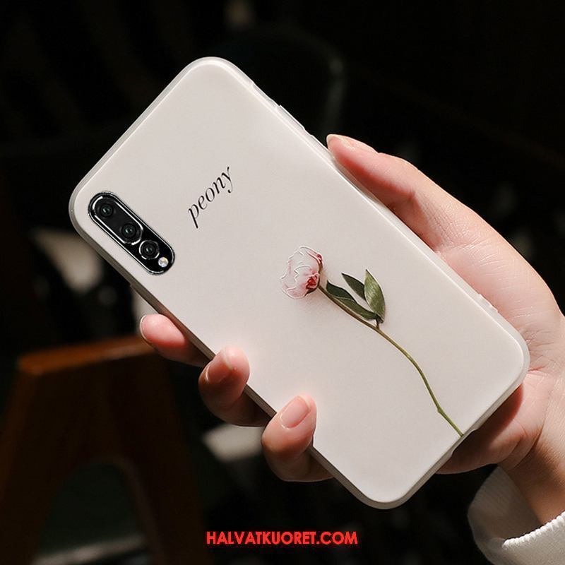 Huawei P20 Pro Kuoret Uusi Valkoinen, Huawei P20 Pro Kuori Pehmeä Neste Kotelo