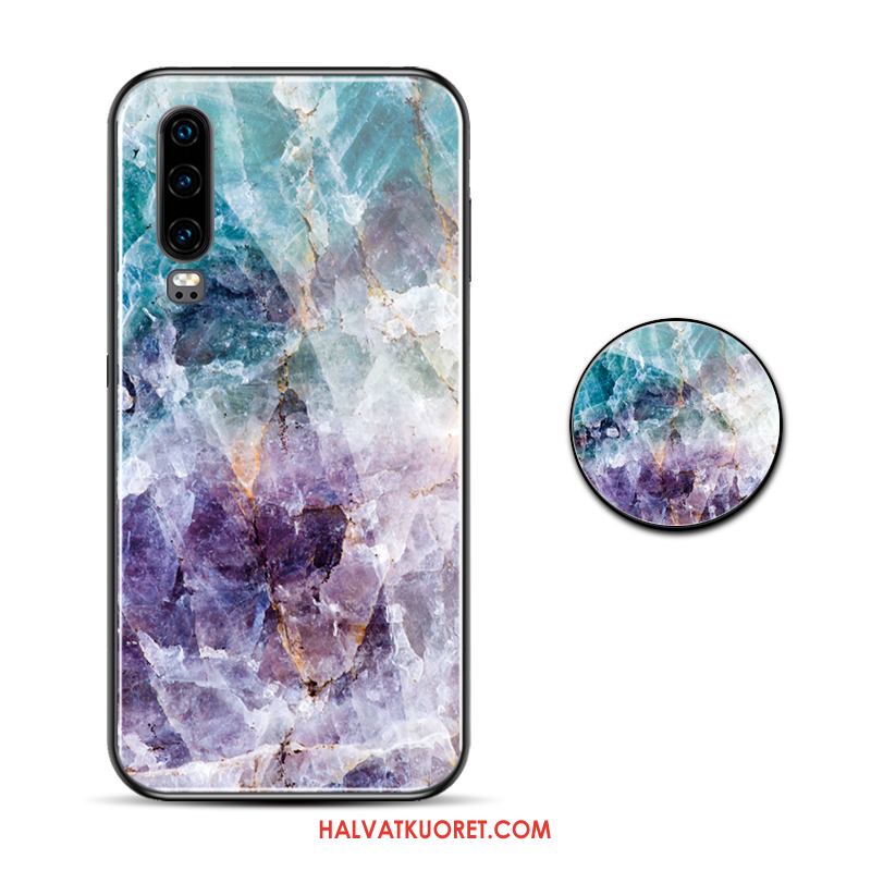 Huawei P30 Kuoret Tuuli Yksinkertainen All Inclusive, Huawei P30 Kuori Violetti Vaalean