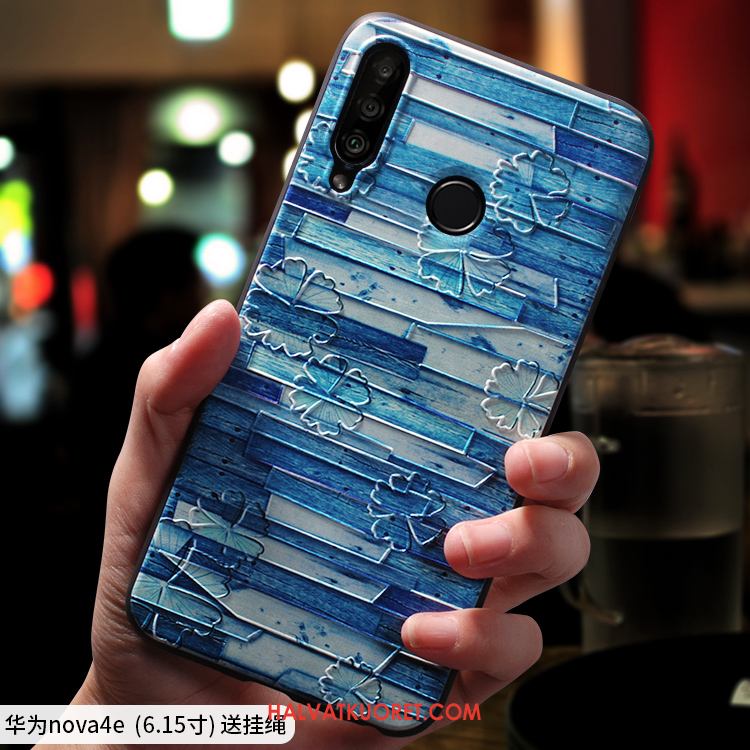 Huawei P30 Lite Kuoret Ultra Murtumaton Pehmeä Neste, Huawei P30 Lite Kuori Net Red Ohut