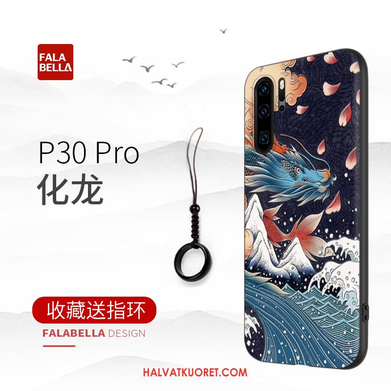 Huawei P30 Pro Kuoret All Inclusive Persoonallisuus, Huawei P30 Pro Kuori Murtumaton Silikoni