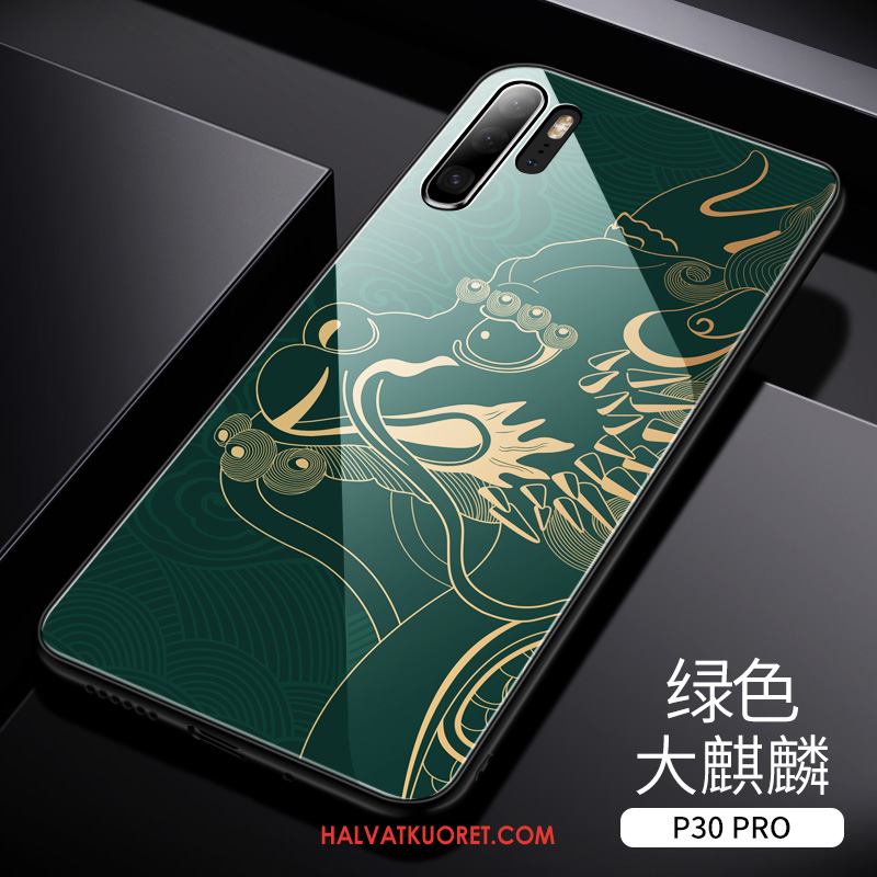 Huawei P30 Pro Kuoret Kotelo Net Red Ohut, Huawei P30 Pro Kuori Suojaus Lasi