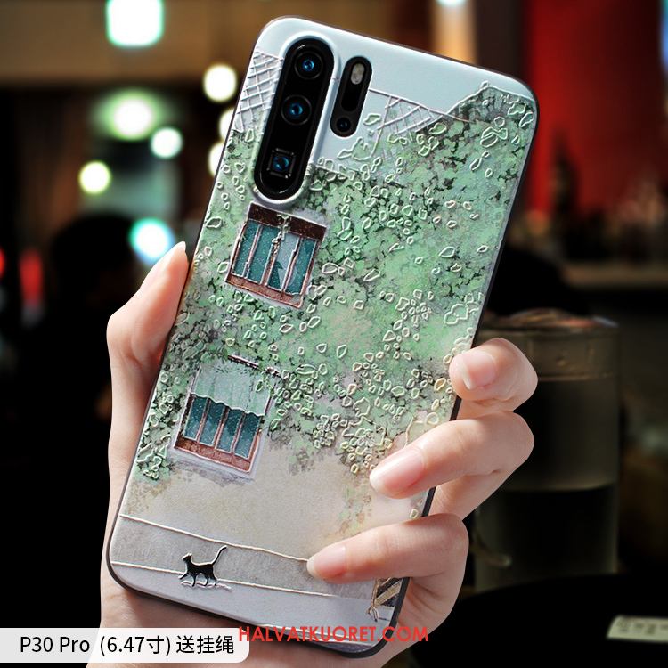 Huawei P30 Pro Kuoret Kustannukset Murtumaton Luova, Huawei P30 Pro Kuori Pesty Suede Pieni