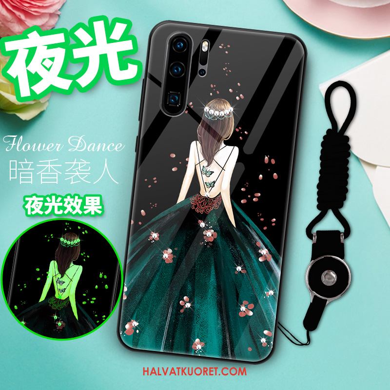 Huawei P30 Pro Kuoret Musta Lasi Luova, Huawei P30 Pro Kuori Peili Persoonallisuus