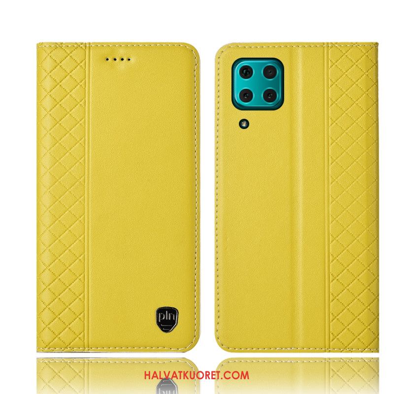 Huawei P40 Lite Kuoret Kotelo Keltainen, Huawei P40 Lite Kuori Puhelimen Suojaus