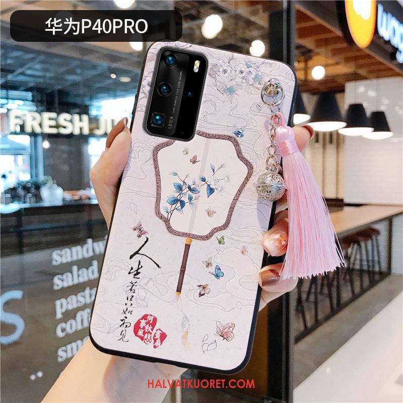 Huawei P40 Pro Kuoret Punainen Suojaus Jauhe, Huawei P40 Pro Kuori Puhelimen Kotelo