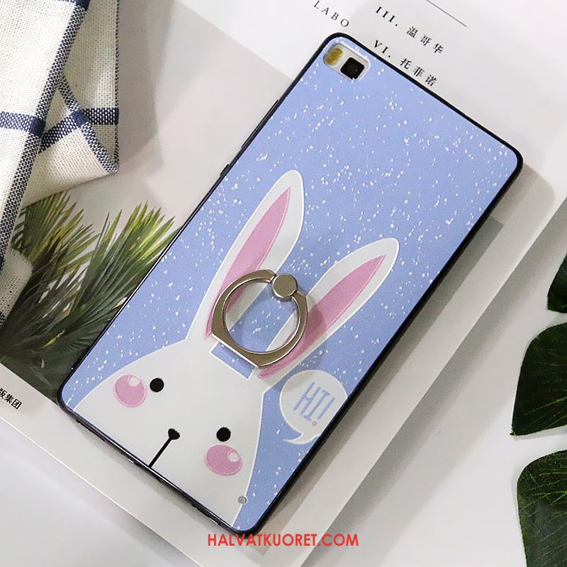 Huawei P8 Kuoret Murtumaton Kova Sininen, Huawei P8 Kuori Kotelo Silikoni