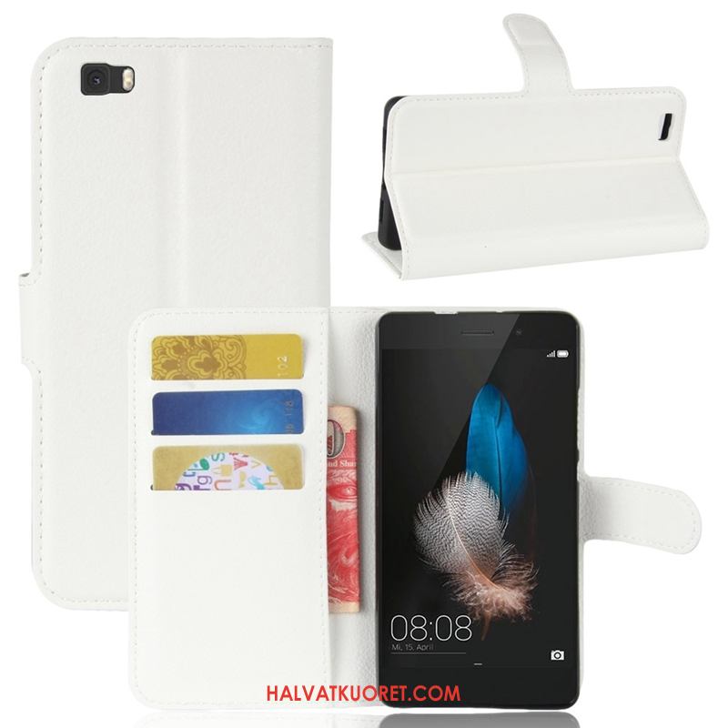 Huawei P8 Lite Kuoret Trendi Murtumaton All Inclusive, Huawei P8 Lite Kuori Nahkakotelo Kortti