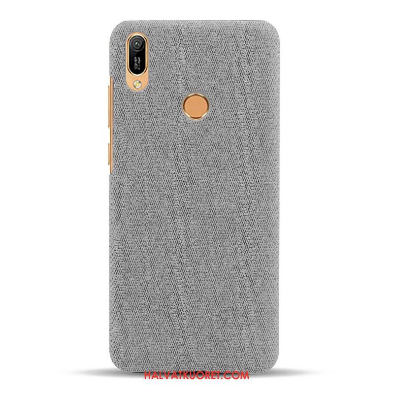 Huawei Y6s Kuoret Pesty Suede Puhelimen Harmaa, Huawei Y6s Kuori Murtumaton Suojaus