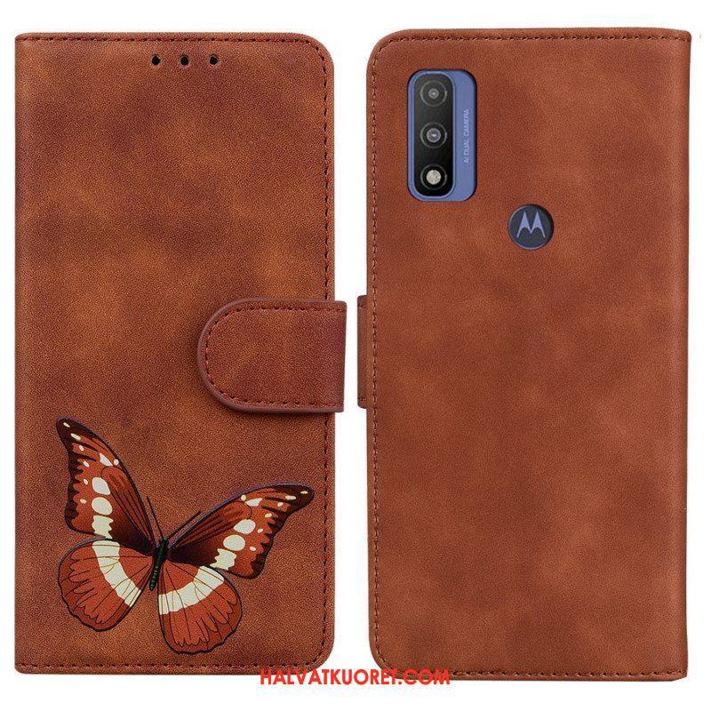 Kotelot Moto E40 / E30 / E20 Skin Touch Butterfly