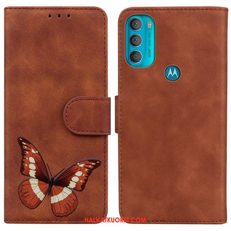 Kotelot Moto G71 5G Skin Touch Butterfly