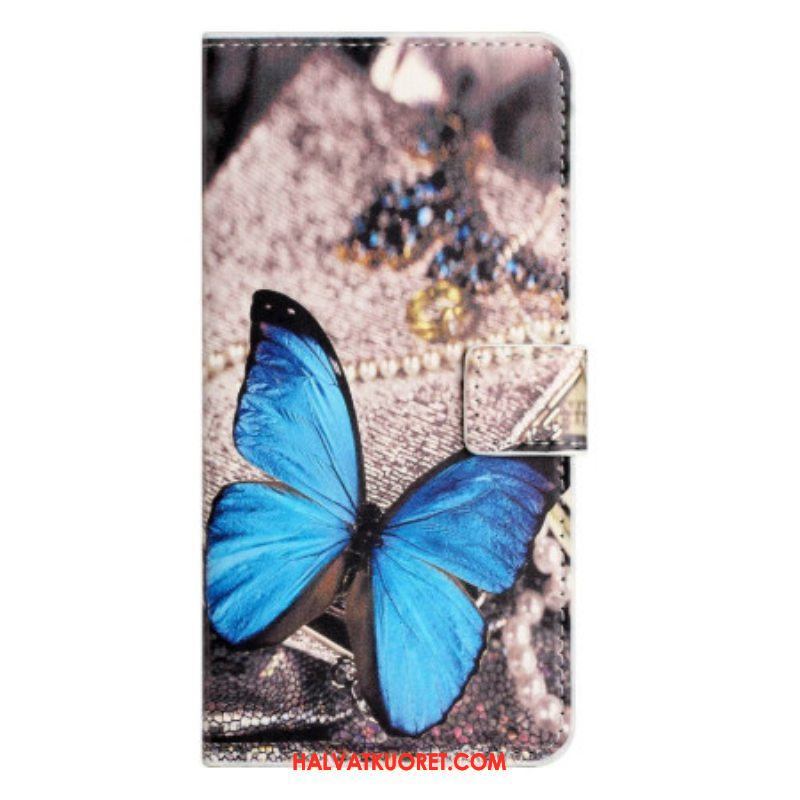 Kotelot OnePlus 10T 5G Sininen Perhonen
