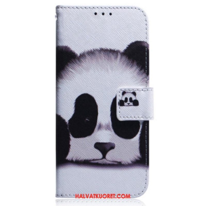 Kotelot OnePlus Nord 2T 5G Suojaketju Kuori Strappy Panda