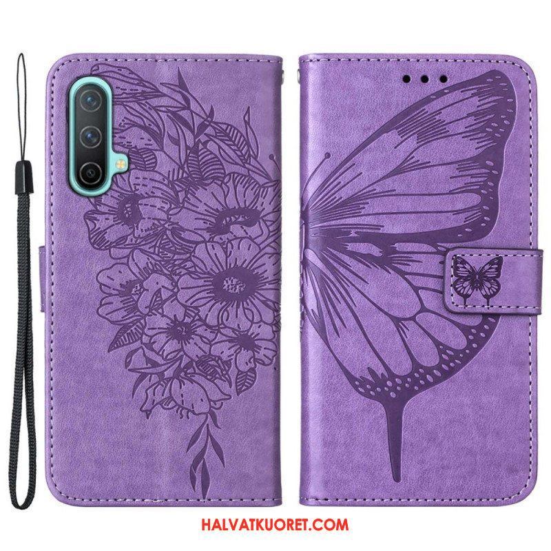 Kotelot OnePlus Nord CE 5G Butterfly Design