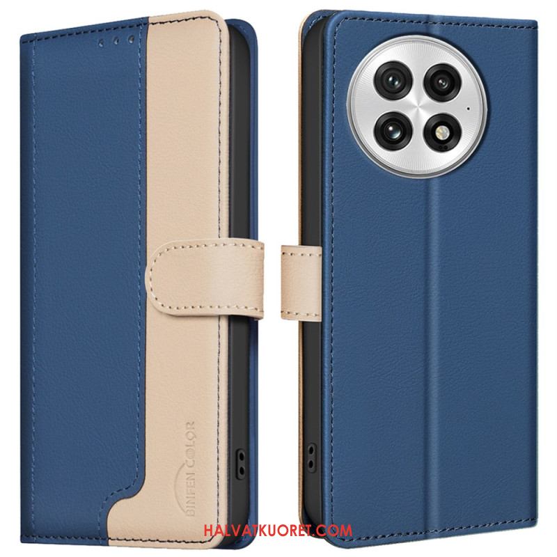 Kotelot Oneplus 13 Kaksivärinen Rfid-suojattu Binfen Color Suojakuori