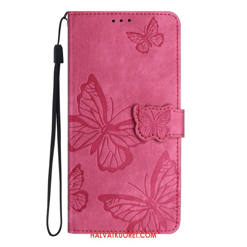 Kotelot Oneplus 13 Perhosmokkanahkaefekti Suojakuori